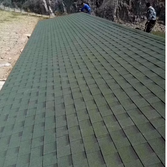 Matériaux de toiture de construction rapide bardeaux d'asphalte prix des bardeaux de toiture laminés en fibre de verre